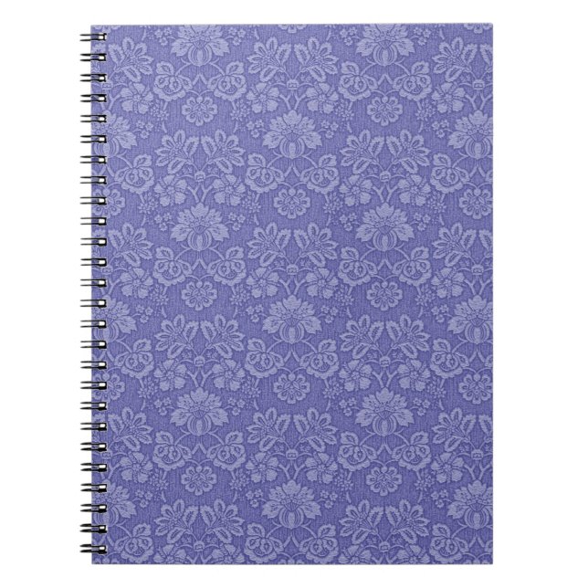 Cuaderno Damasco en azul (Frente)