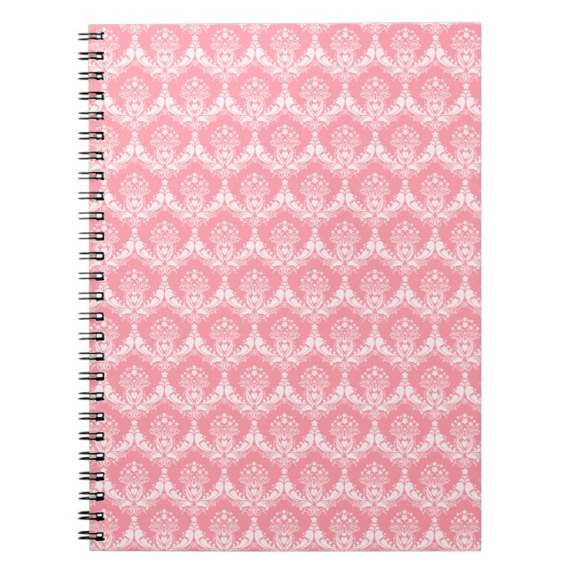 Cuaderno Damasco en rosa (Frente)