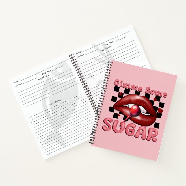 Cuaderno Dame algo de azúcar (Interior)