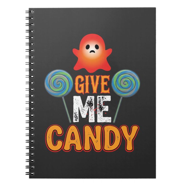 Cuaderno Dame Caramelo Fantasma de Halloween_1 (Frente)