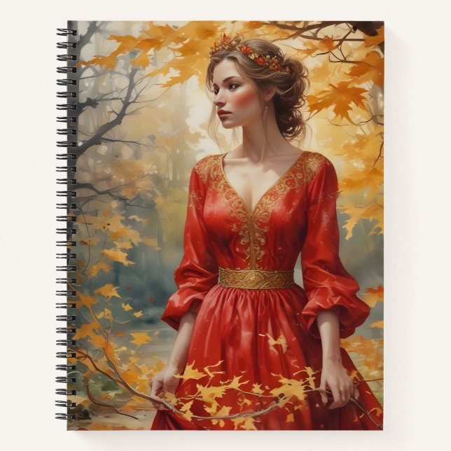 Cuaderno Dame de l'Automne (Anverso)