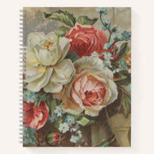 Cuaderno Dame tu corazón Antique Cottagecore Día de San Val