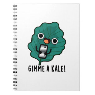 Cuaderno Dame Un Chiste Divertido De Verduras De Col Rizada