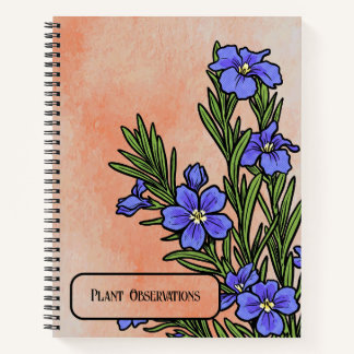Cuaderno Dampiera Azul Real Vintage