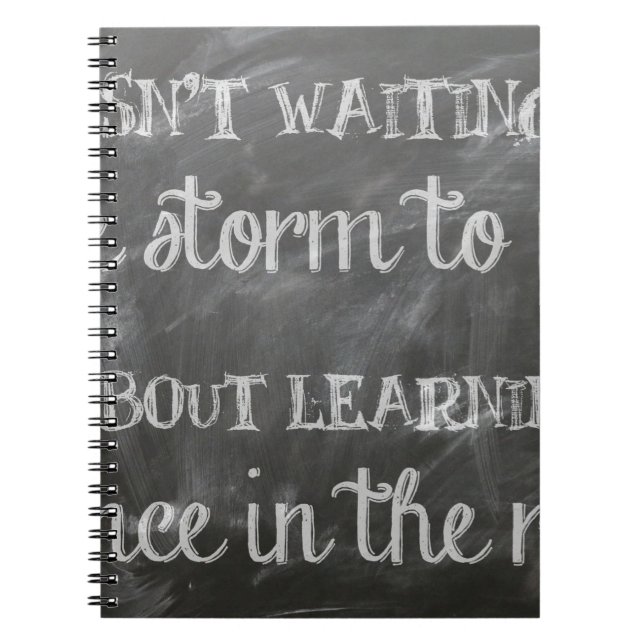 Cuaderno dance in the rain (Frente)