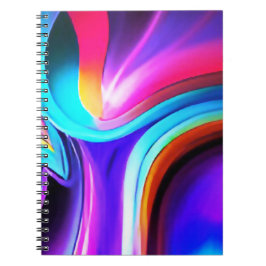 Cuaderno Dancing Neon Lights- blue
