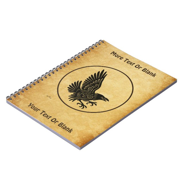 Cuaderno Dancing Norse Raven (Lado Izquierdo)