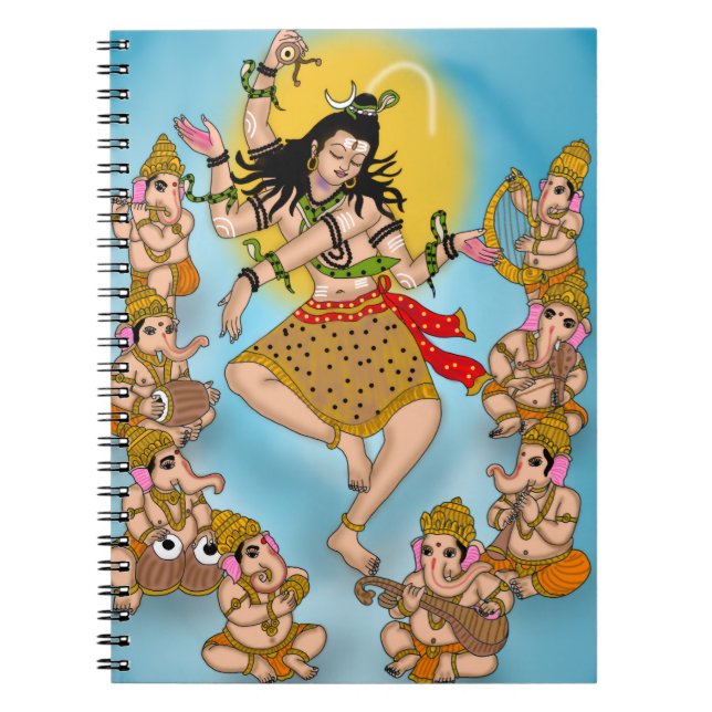 Cuaderno Dancing Shiva Notebook (Frente)