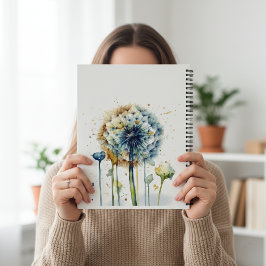 Cuaderno Dandelion arcoiris, personalizado
