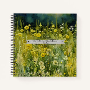 Cuaderno Dandelion Meadow Aurelius Eternity Cita Journal