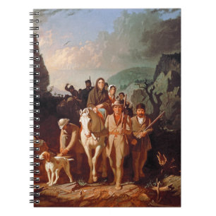 Cuaderno Daniel Boone escoltando colonos