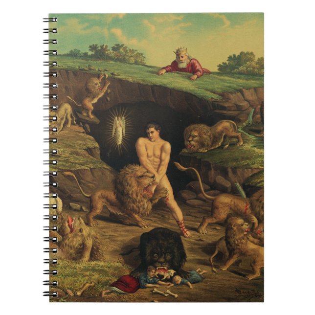 Cuaderno Daniel en la guarida de los Leones (Frente)