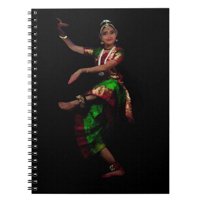 Cuaderno Danza -130 de Bharathanatyam (Frente)