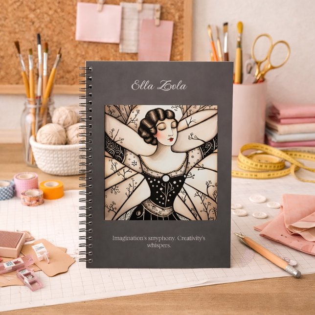 Cuaderno Danza a través de los días: Un elegante planificad (Subido por el creador)