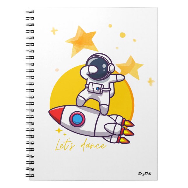 Cuaderno danza astronauta (Frente)