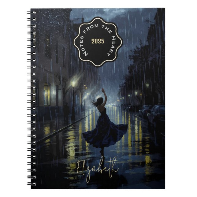 Cuaderno Danza de la lluvia de medianoche (Frente)