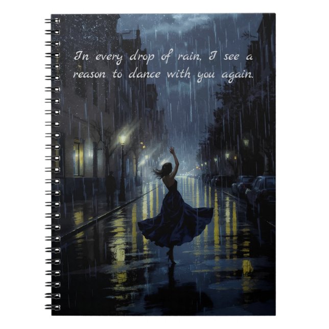 Cuaderno Danza de la lluvia de medianoche (Frente)