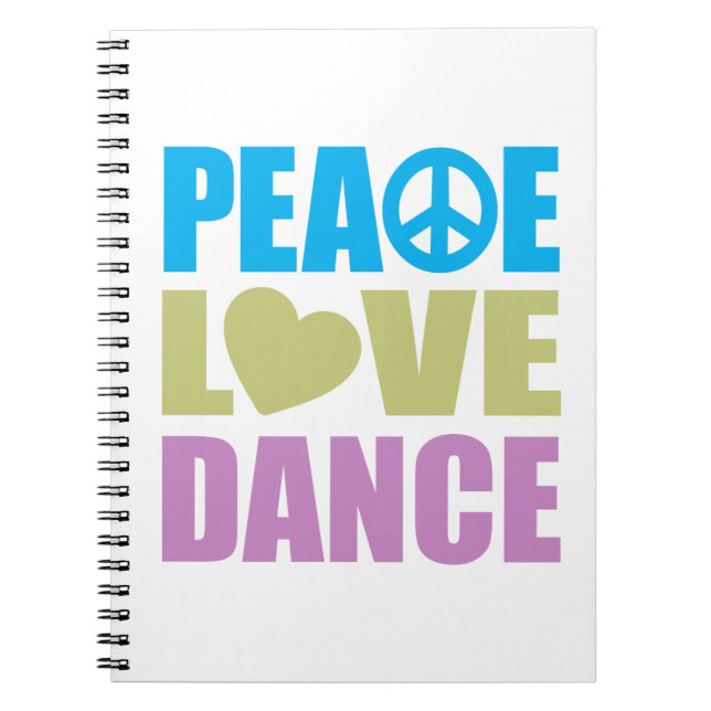 Cuaderno Danza del amor de la paz (Frente)