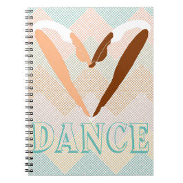 Cuaderno danza del corazón, danza del amor.