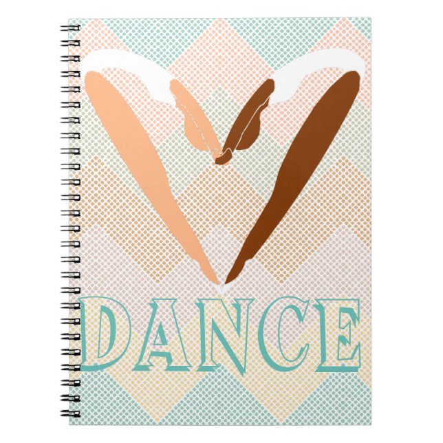 Cuaderno danza del corazón, danza del amor. (Frente)