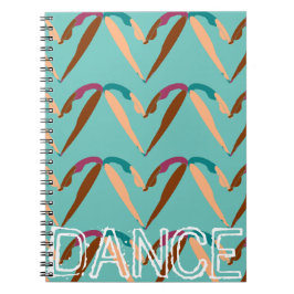 Cuaderno danza del corazón, danza del amor.