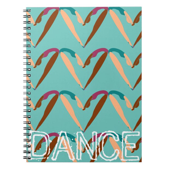 Cuaderno danza del corazón, danza del amor. (Frente)