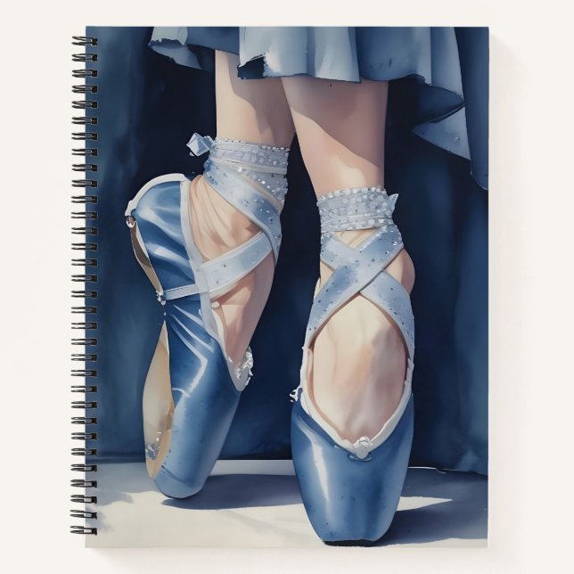 Cuaderno Danza en Azul (Anverso)