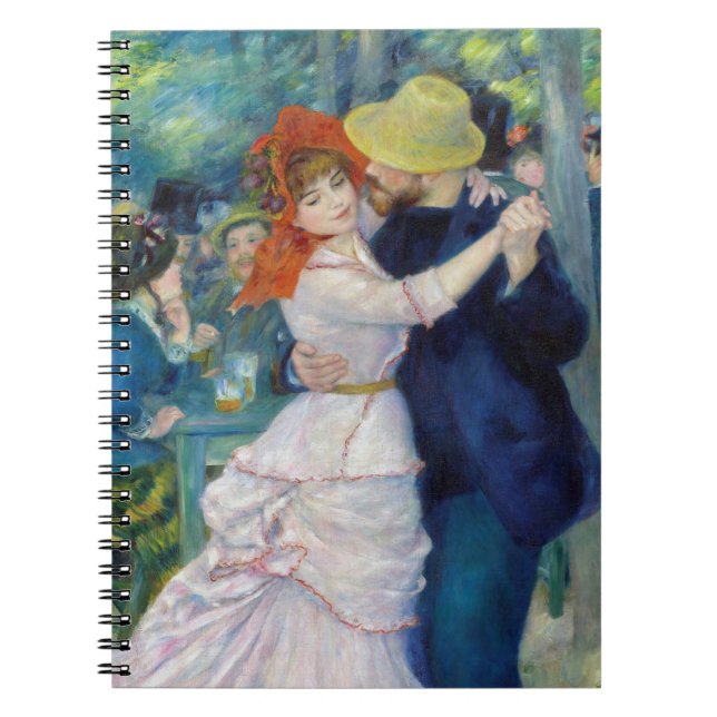 Cuaderno Danza en Bougival por Pierre-Auguste Renoir (Frente)