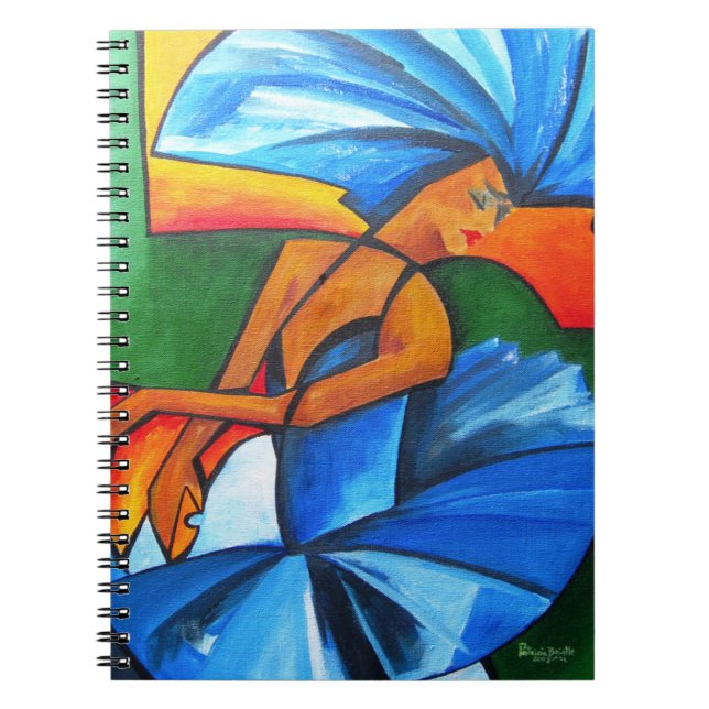 Cuaderno Danza en el azul 2008 (Frente)