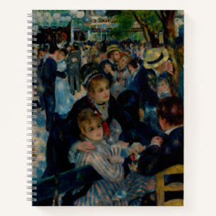 Cuaderno Danza en Le Moulin de la Galette - Auguste Renoir