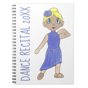 Cuaderno Danza Recuerdos considerando Clase de bailarín mod