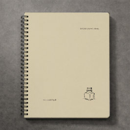 Cuaderno Dark Academia – ink pot Art | Introvert Gift Book