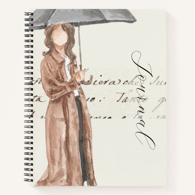 Cuaderno Dark Academia Notebook (Anverso)