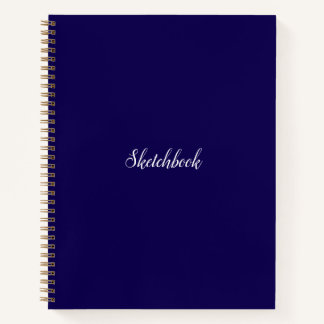 Cuaderno Dark Blue Sketchbook