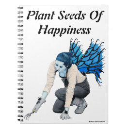 Cuaderno Dark Fairy Garden Gardening Fantasy Art Notebook