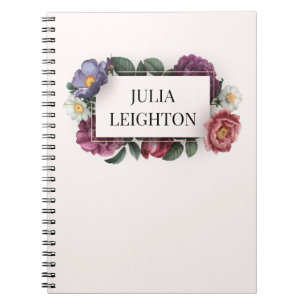Cuaderno Dark Florals