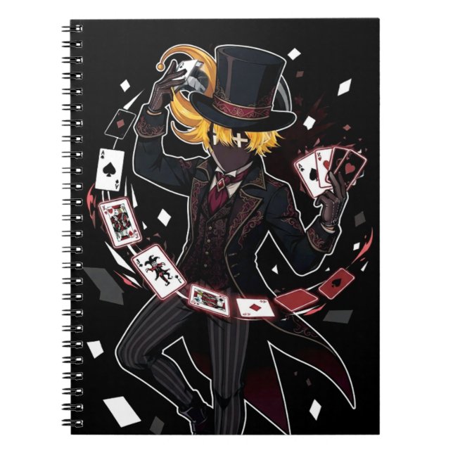 Cuaderno “Dark Magician” Notebook – Inspiration  (Frente)