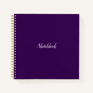 Cuaderno Dark Purple Sketchbook