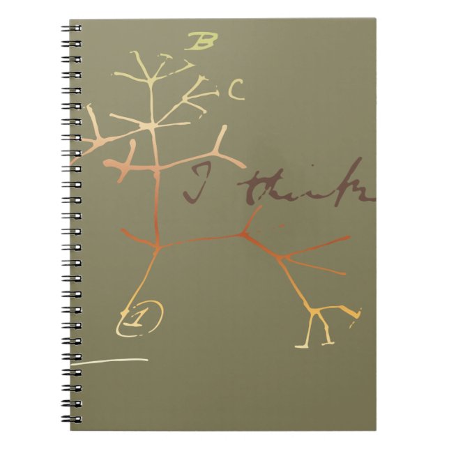 Cuaderno Darwin, pienso el árbol en vida (Frente)