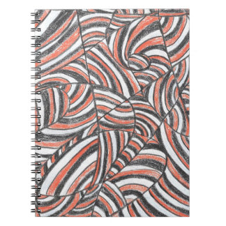 Cuaderno Darya | Arte abstracto dibujado a mano