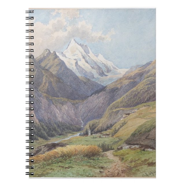 Cuaderno Das Mölltal mit dem Großglockner - Carl Lafite (Frente)