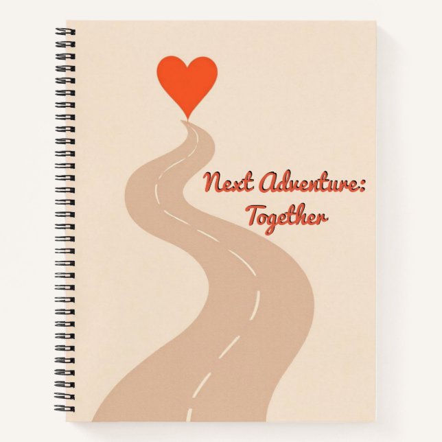 Cuaderno Date Night & Adventure Planner | Romantic Road Map (Anverso)