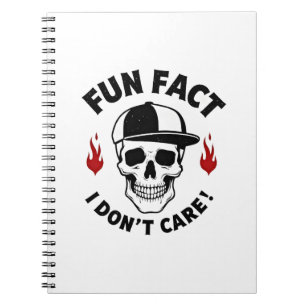 Cuaderno Dato divertido que no me importa dicho divertido d