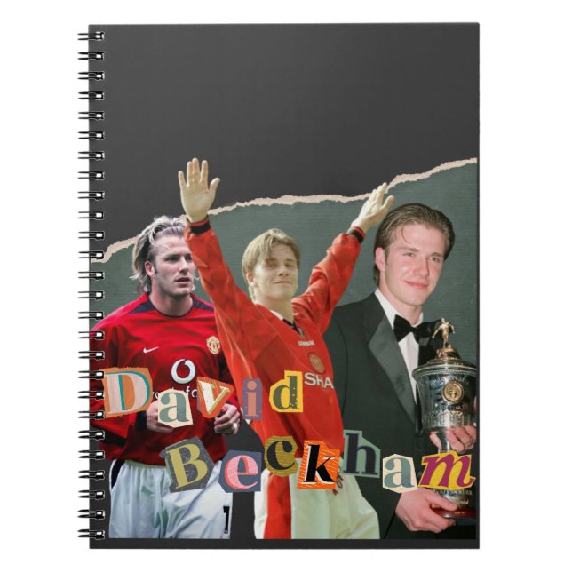 Cuaderno David Beckham (Frente)