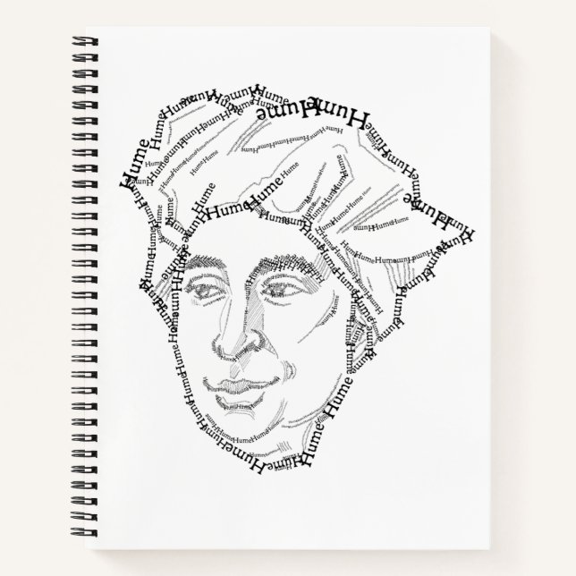 Cuaderno David Hume Notebook (Anverso)