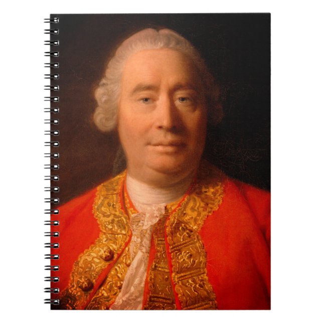 Cuaderno David Hume (retrato de Allan Ramsay de 1766) (Frente)