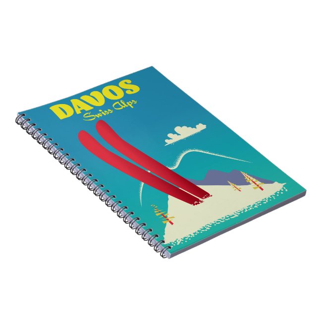 Cuaderno Davos Alpes suizos (Lado Derecho)