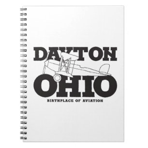 Cuaderno Dayton Ohio Arte Lugar de nacimiento de Aviación V