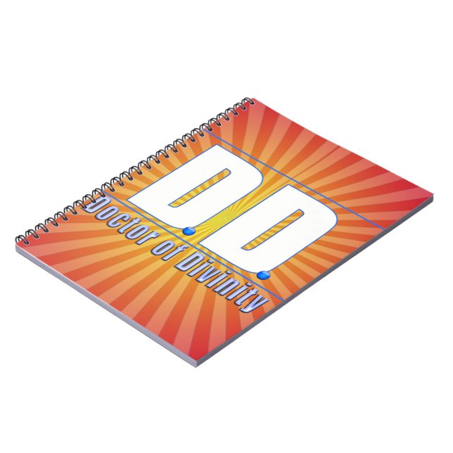 Cuaderno DD Médica de Divinity Acronym LOGO (Lado Izquierdo)