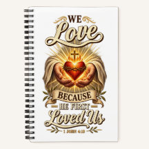 Cuaderno de 1 JUAN 4:19 Nosotros Amamos